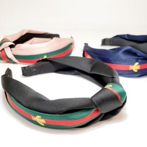 NWOT Hairband Headband Turban Striped Hair Band